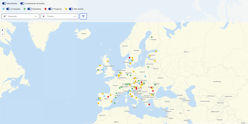 Guía interactiva sobre oportunidades de financiación disponibles para zonas rurales de la UE