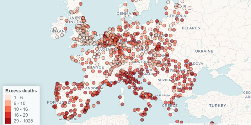 Un visor interactivo muestra cómo afectará el cambio climático a la salud en las ciudades de la UE