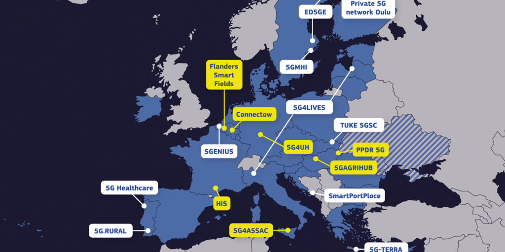 El mecanismo europeo CEF Digital financiará diez iniciativas de 5G para comunidades inteligentes