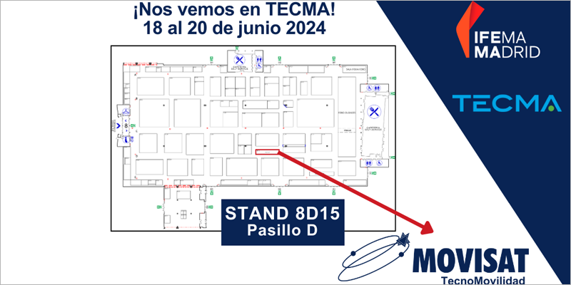 MOVISAT repetirá como expositor en la feria internacional de urbanismo y medio ambiente TECMA