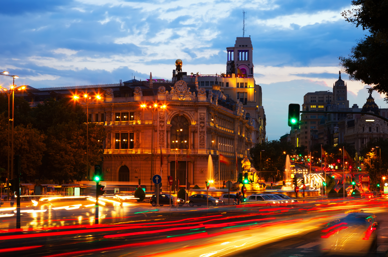 gestión del tráfico del centro de Madrid