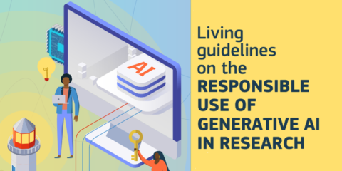 Directrices para el uso responsable de la IA generativa en la comunidad investigadora europea