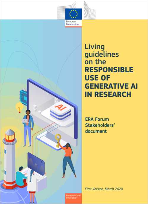 Directrices para el uso responsable de la IA generativa en la comunidad investigadora europea 