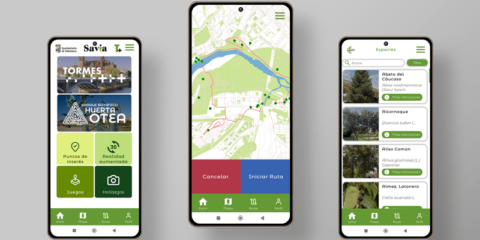 La app DisfRUTASalamanca permite descubrir las riberas del río Tormes y sus barrios de forma inmersiva