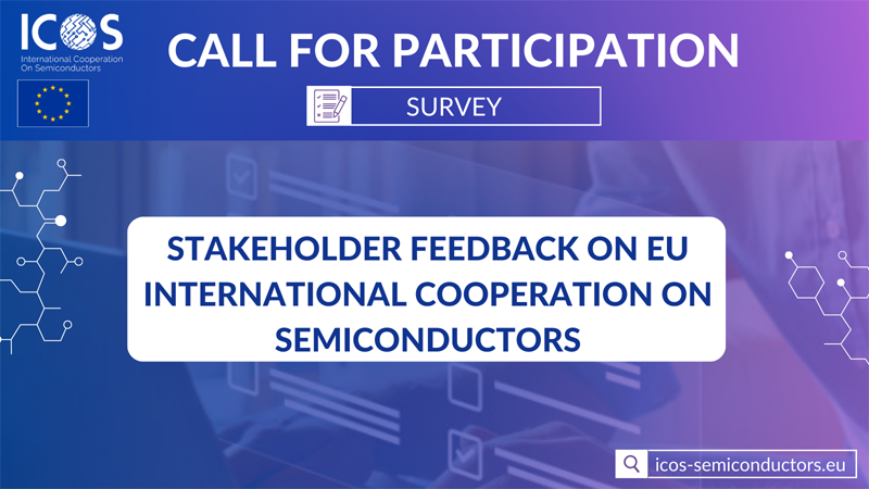 Encuesta sobre colaboración internacional de la UE en materia de semiconductores