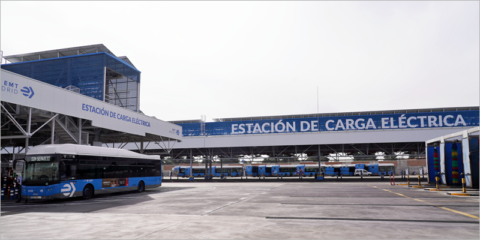El centro de la EMT de Madrid en Carabanchel permite la recarga de 118 autobuses eléctricos a la vez
