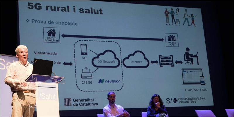 Pruebas piloto en Terres de l'Ebre para mejorar los servicios de salud mediante 5G