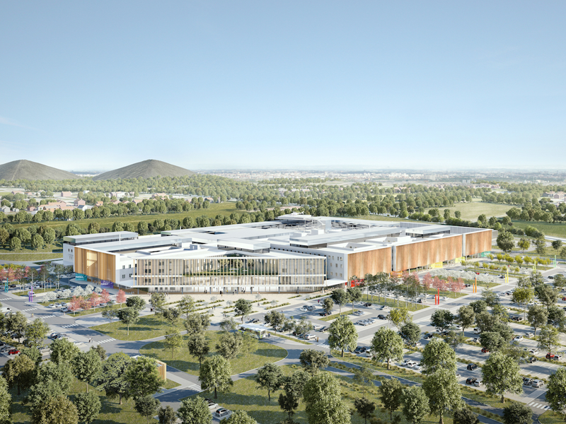 Nuevo Hospital Metropolitano de Artois, en Lens