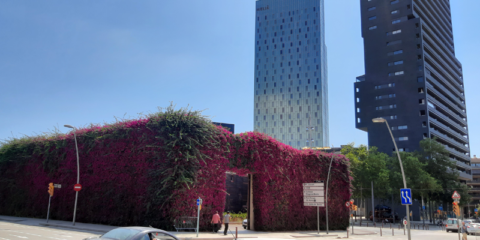 Las centrales de recogida de residuos de Envac son compatibles con otros usos comunitarios