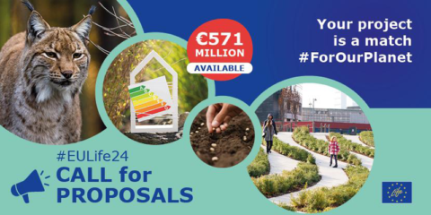 Abiertas las convocatorias de 2024 del programa LIFE para proyectos de medio ambiente y clima