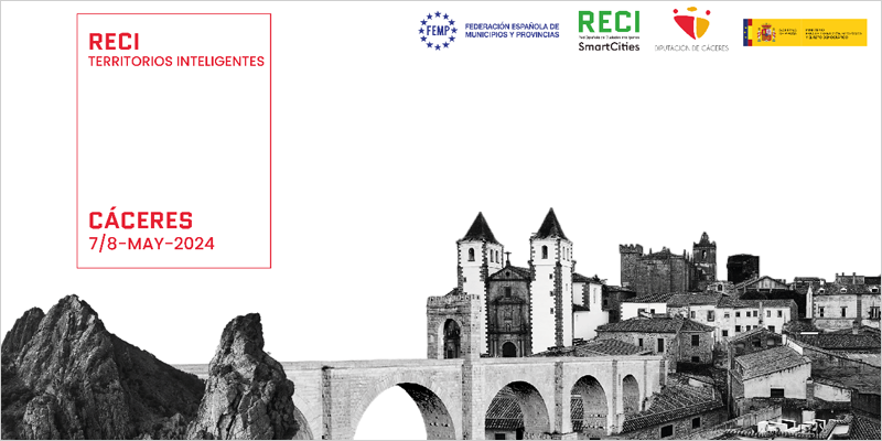 Cáceres acogerá el evento ‘Territorios Inteligentes’ de la RECI