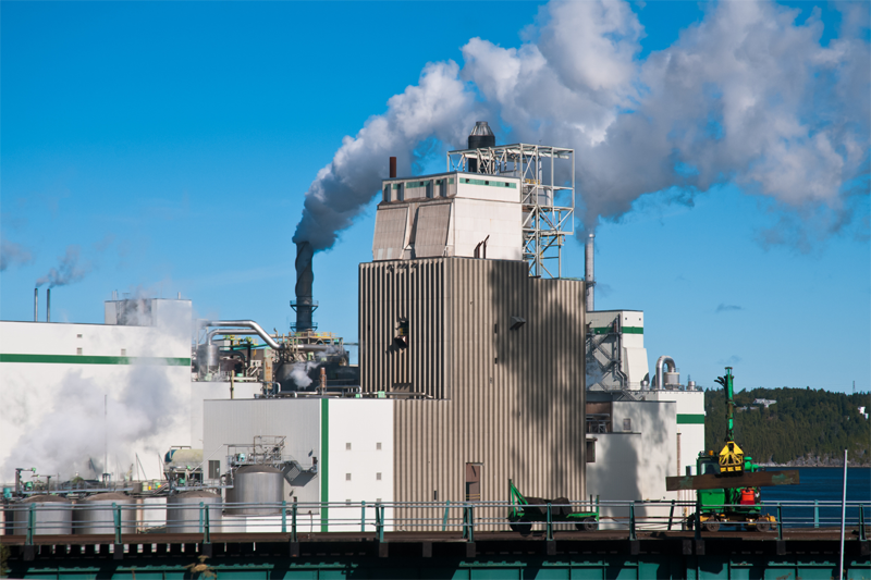 monitorización ambiental en la industria papelera
