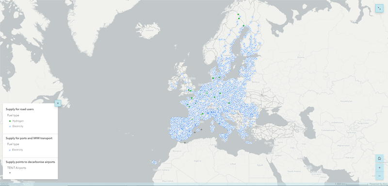 web interactiva sobre el programa CEF Transporte