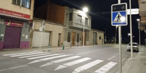 PROIN implanta nuevos sistemas de pasos de peatones inteligentes en el municipio de Casinos