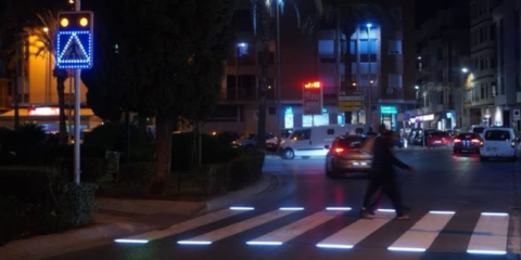 PROIN finaliza la instalación de nueve pasos de peatones inteligentes en Burriana