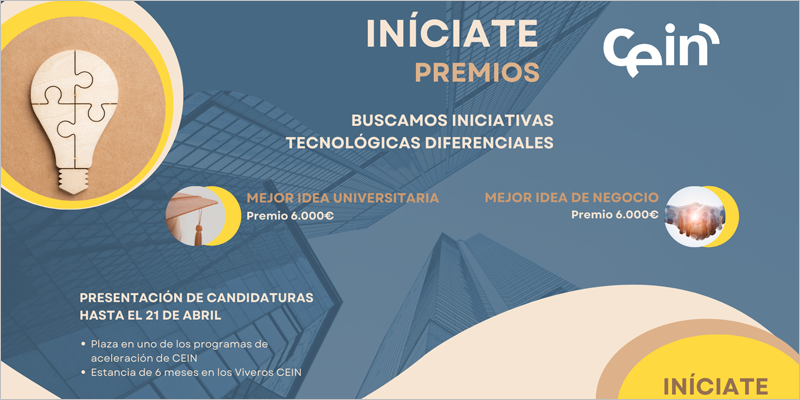 Los Premios InÍciate reconocerán las mejores ideas de negocio basadas en tecnología de Navarra