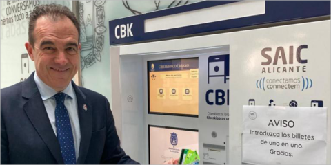 Los 15 nuevos ciberkioscos de Sepalo en Alicante han resuelto cerca de 43.000 trámites