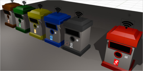 Un grupo de alumnos de Bachillerato Internacional de Barcelona idean un contenedor inteligente con IA