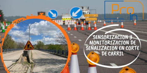 Un sistema de PROIN, candidato al Premio Nacional ACEX de seguridad en conservación de carreteras