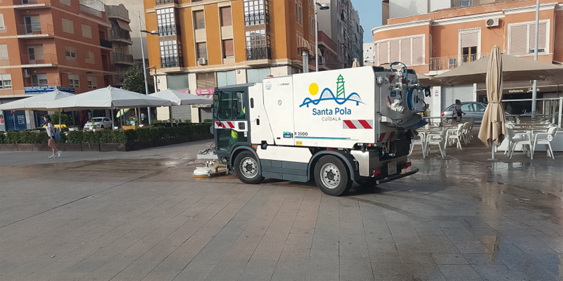 URBASER elige la tecnología MOVISAT para optimizar los servicios municipales de Santa Pola