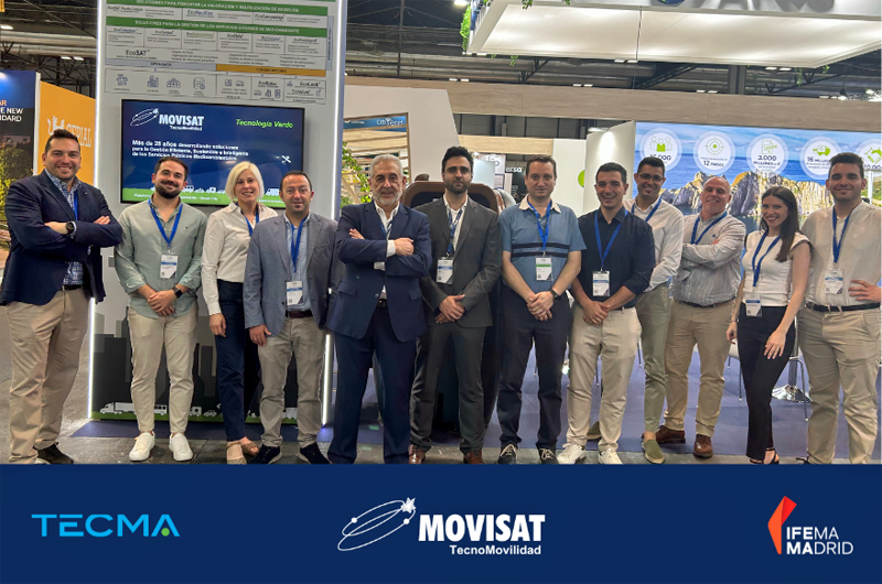 MOVISAT expuso sus soluciones tecnológicas más innovadoras en la feria TECMA 2024