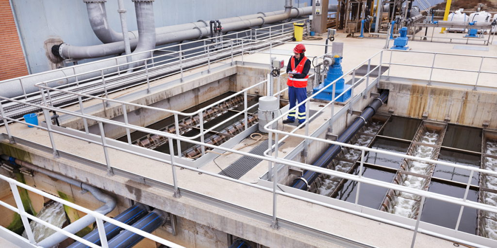 planta de tratamiento de aguas residuales de La Cartuja en Zaragoza