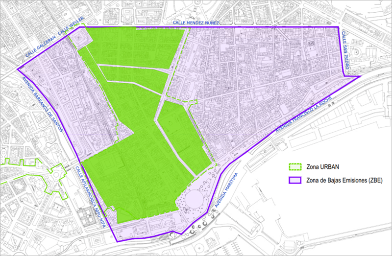 Aprobado de forma definitiva el proyecto de Zona de Bajas Emisiones de Santa Cruz de Tenerife