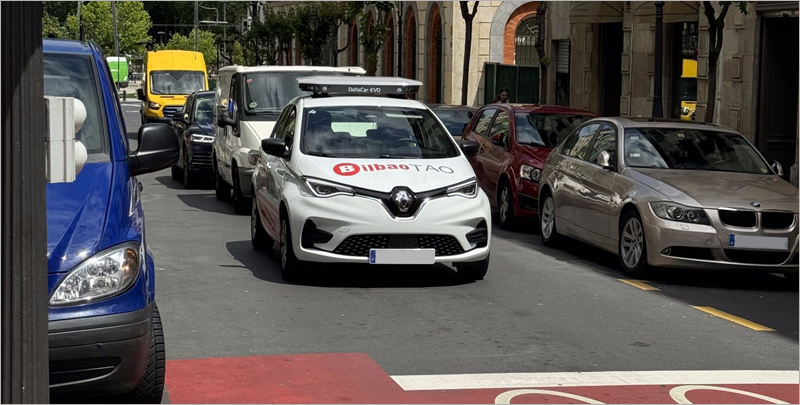 DeltaCar EVO de Tradesegur para el estacionamiento regulado en Bilbao 