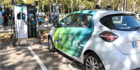 L’Hospitalet aprovecha la energía del metro para alimentar una nueva electrolinera