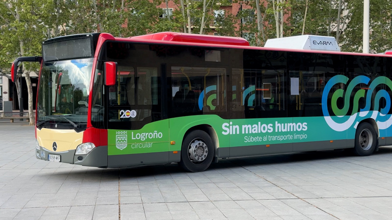 autobuses urbanos GNC de Logroño