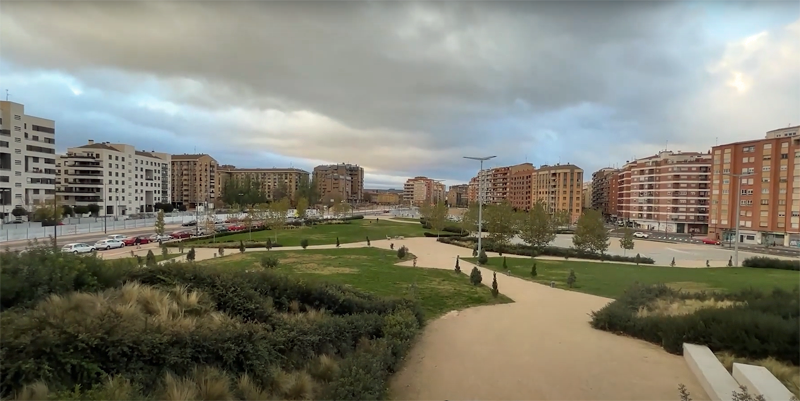 espacios verdes en Logroño