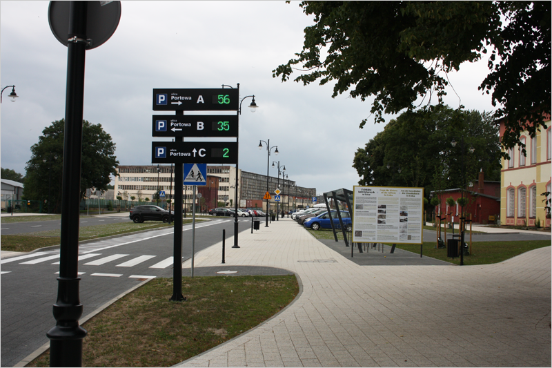 aparcamiento inteligente en Ustka