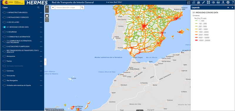 big data para analizar el tráfico de las carreteras 