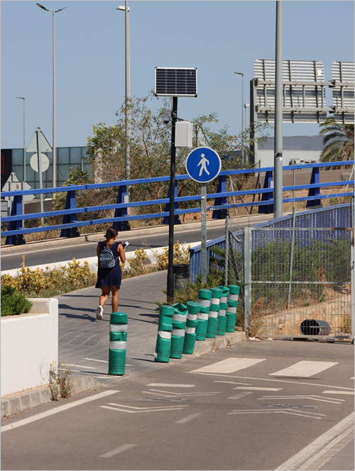 Xirivella instala tecnología de smart city para controlar el flujo de personas y bicicletas