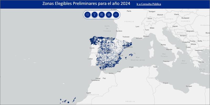 Abierta una consulta pública sobre la relación preliminar de zonas sin cobertura de banda ancha de 100 Mbps