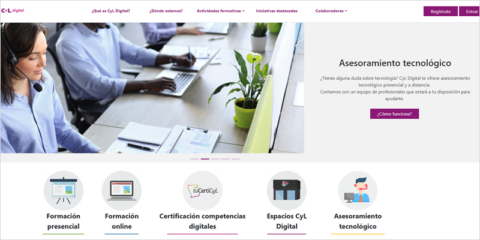 El Programa CyL Digital de Castilla y León ofrece 128 cursos de competencias digitales en agosto