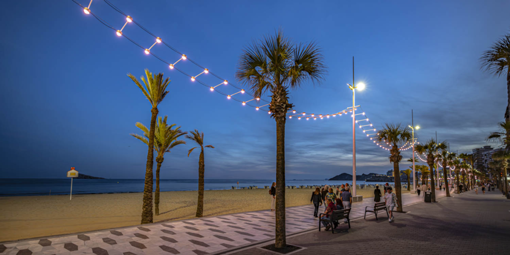 iluminación de Signify en Benidorm