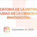 Abierta la convocatoria para obtener la distinción de ‘Ciudad de la Ciencia y la Innovación’