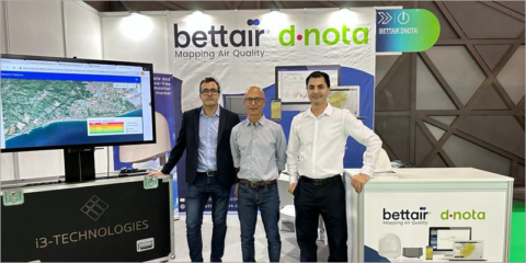 Las innovaciones en gestión de la calidad del aire hiperlocal de Bettair y dnota, presentes en Greencities