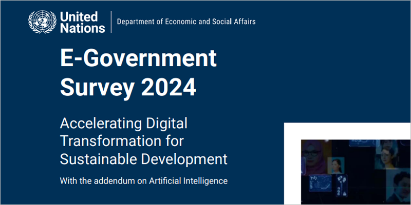 encuesta de las Naciones Unidas sobre gobierno electrónico 2024