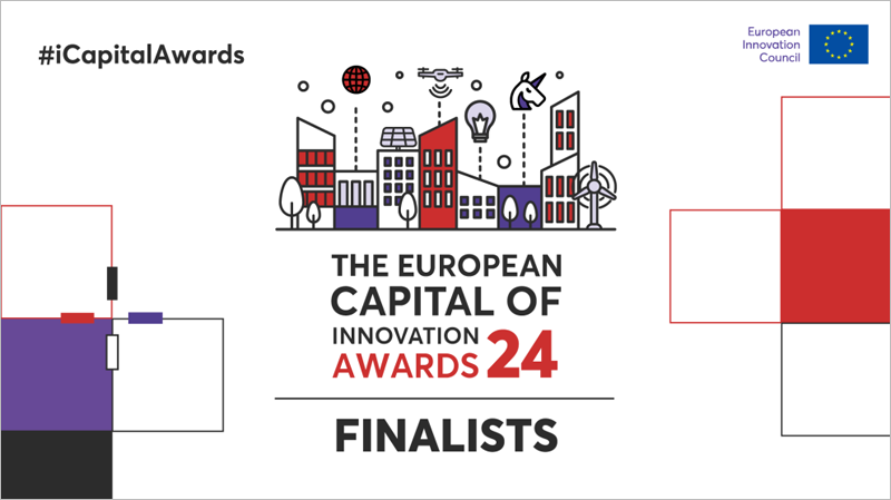 finalistas de los premios Capital Europea de la Innovación 2024