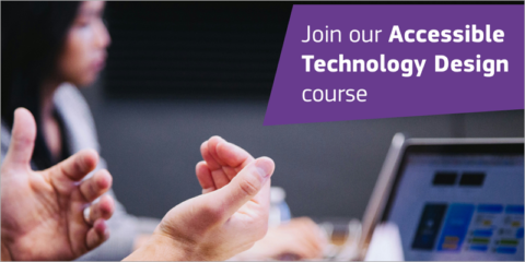 AccessibleEU lanza una nueva edición del curso online sobre diseño de tecnología inclusiva