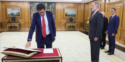 Óscar López Águeda es nombrado ministro para la Transformación Digital y de la Función Pública