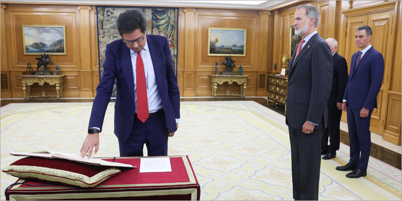 Óscar López Águeda. nuevo ministro para la Transformación Digital y de la Función Pública