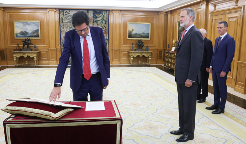 Óscar López Águeda es nombrado ministro para la Transformación Digital y de la Función Pública