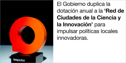 Se duplica el presupuesto de la Red Innpulso para promover políticas locales innovadoras