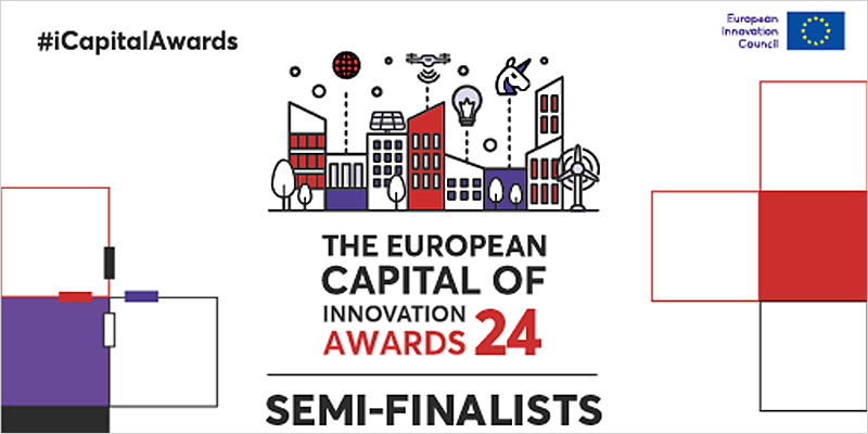 Seleccionadas las semifinalistas de los premios Capital Europea de la Innovación 2024