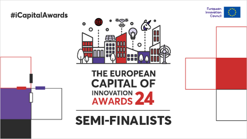 semifinalistas de los premios Capital Europea de la Innovación 2024