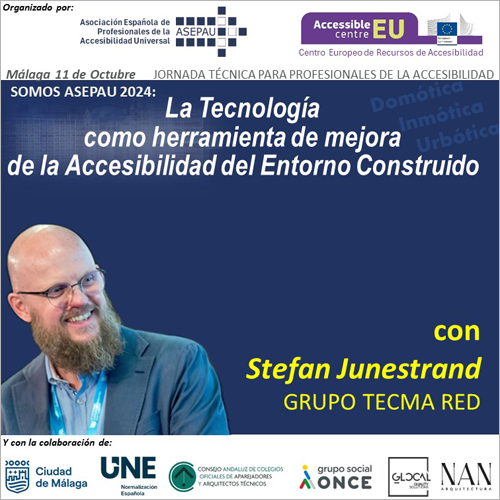 Stefan Junestrand de Grupo Tecma Red en Somos Asepau 2024