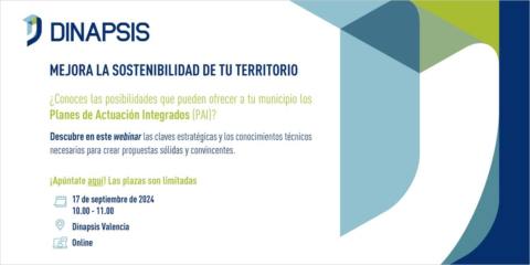 Webinar de Dinapsis sobre las claves de los Planes de Actuación Integrados